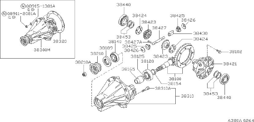 Nissan-Frontier-Differential-Pinion-Bearing-(Rear)---38120-...